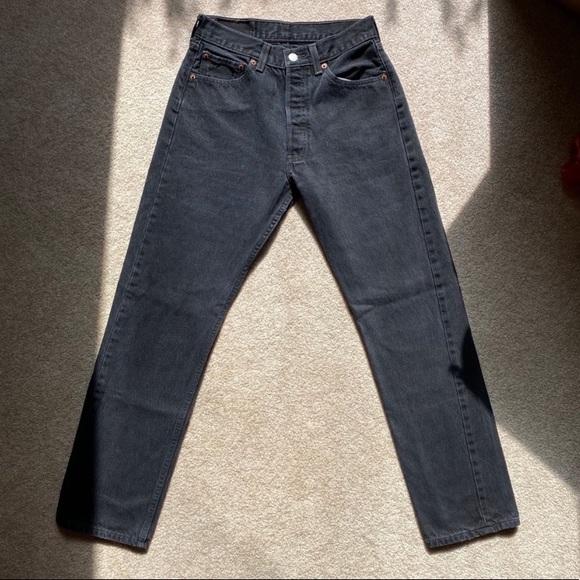 Vintage Levis 501 Straight Leg Jeans 26/27 🎉LAST PAIR 〰 FINAL PRICE🎉 - Picture 3 of 7